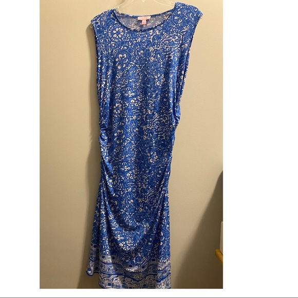 Lilly Pulitzer Dresses & Skirts - Lilly Pulitzer Women’s Blue Patterned Sleeveless Dress